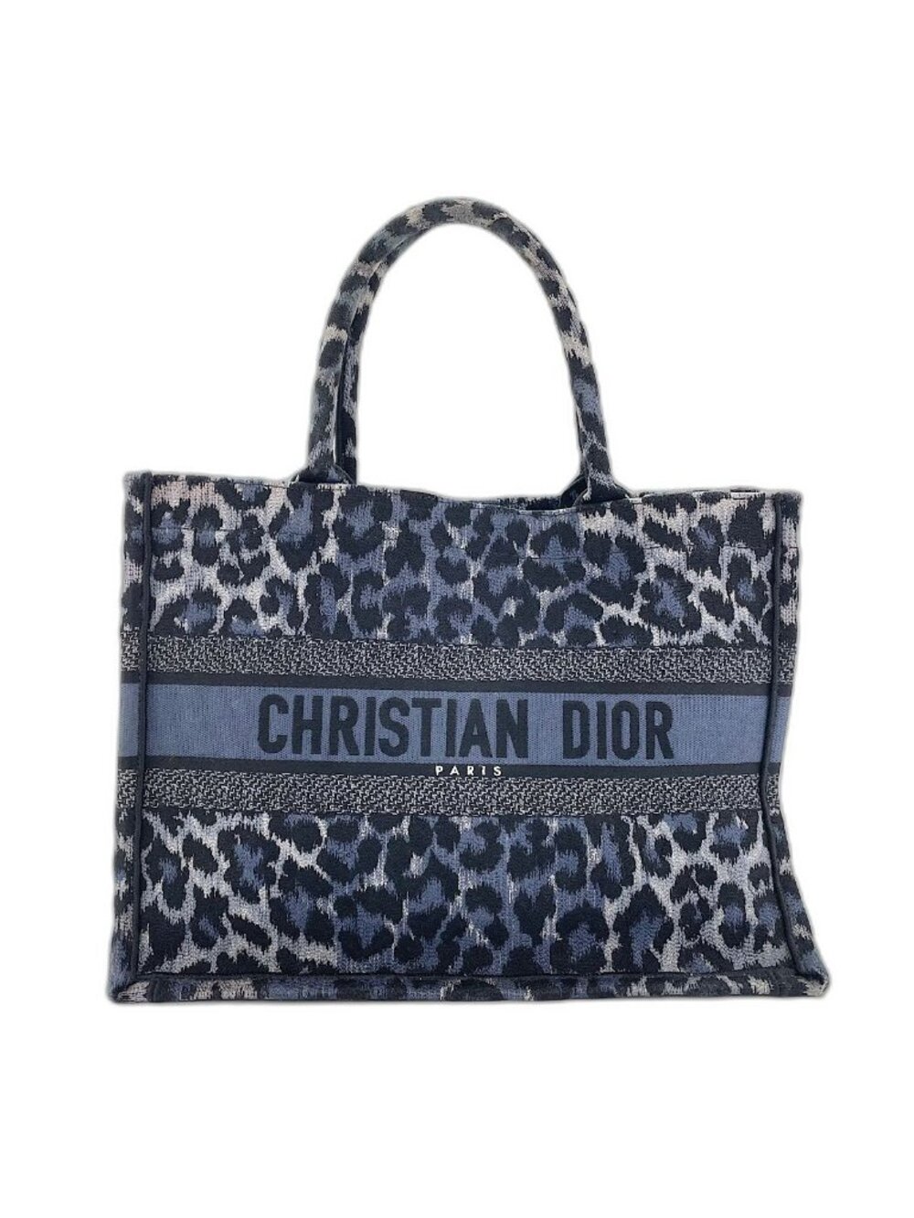 Dior Tote Bag Book Leopard